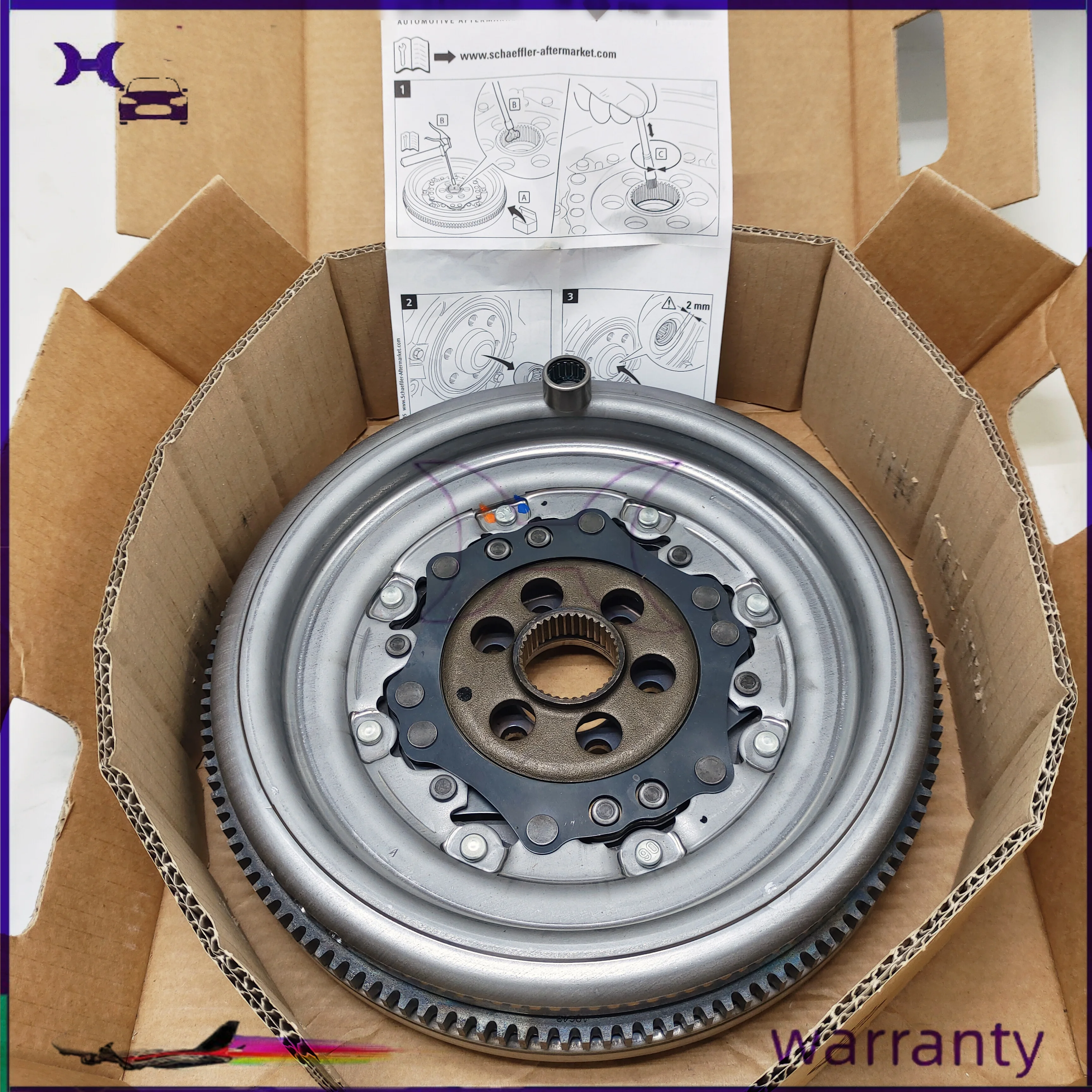 

DSG Transmission Flywheel New DQ250 02E 6 Hole 132 Teeth For VW, Audi 6 Speed