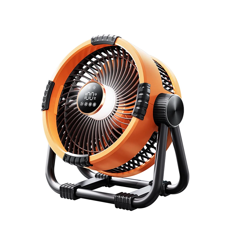 Portable 6 in 1 Outdoor Camping Fan 20000mAh Rechargeable Wireless Tent Ceiling Fan 4 Speed Adjustment LED Lighting Power Bank