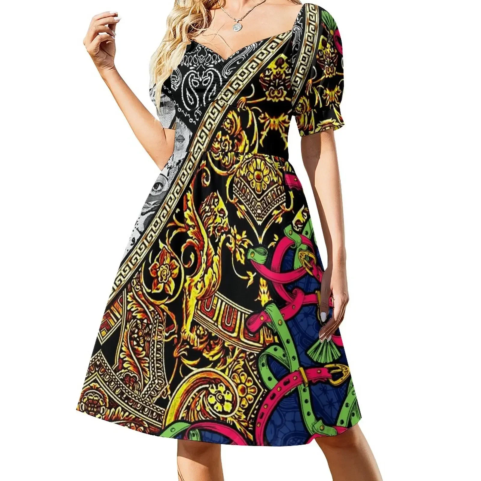 

madness in the universe urban theme Sleeveless Dress Casual dresses loose women's dress Dress