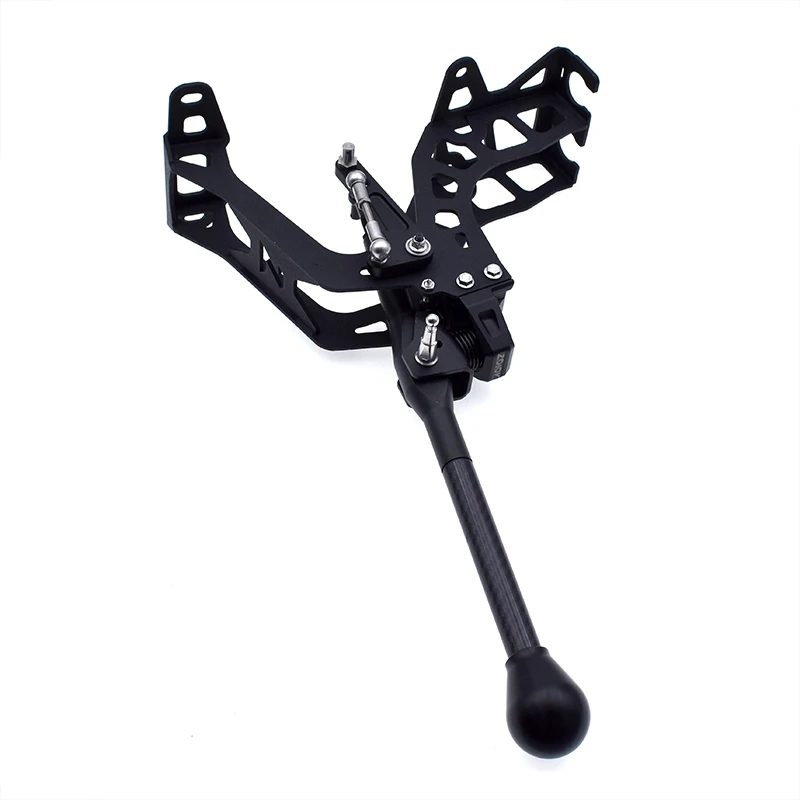 Aluminum Racing Quick Shifter For Mitsubishi EVO 1 2 3 Short Shifter With Black Gear Knob - view 3
