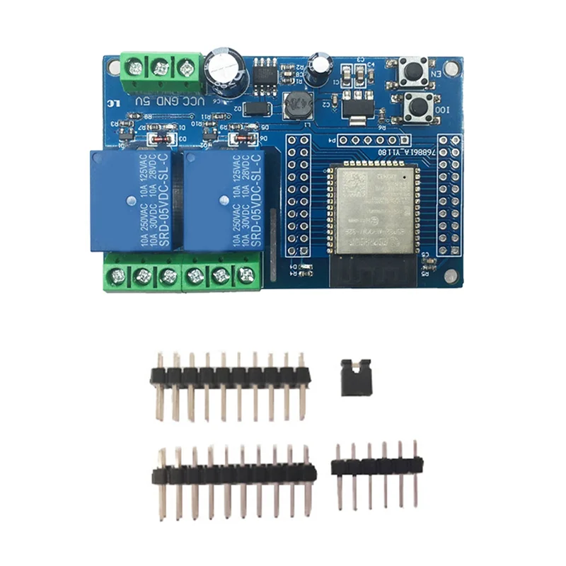 ESP32 Development Board DC5-60V Power Supply Wifi Relay Module ESP32-WROOM Development Board Secondary Development