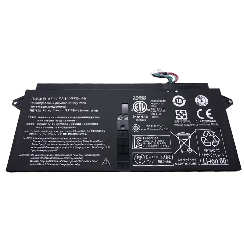 LMDTK New AP12F3J Laptop Battery For Acer Aspire 13.3