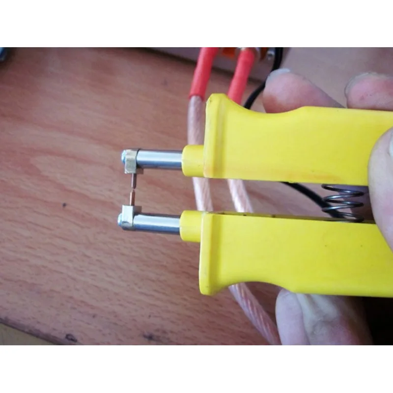 71B Upper and Lower One-hand Butt Welding Pen Handheld Spot Welding Handle for Polymer Battery Single Point Welding