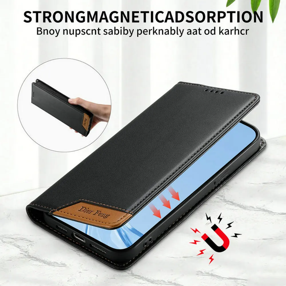 Funda Protectora 360 de Cuero Tipo Cartera para Sony Xperia 1 VII, Xperia 10, Xperia 5, Xperia 1 VI, Xperia 5 V, Xperia 10V, Xperia 1VII, Xperia 1 V