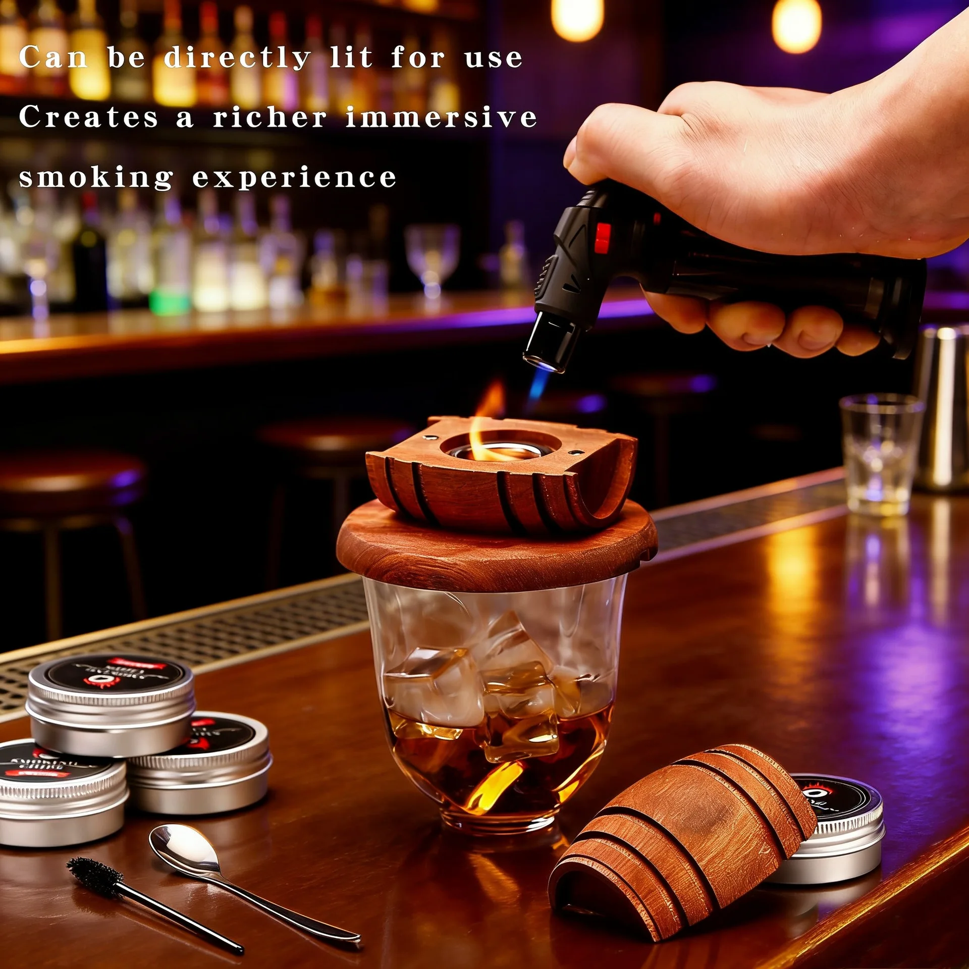 Whisky Smoking Kit, Oak Smoker - Smoking Gun Kit ulasan dan harga