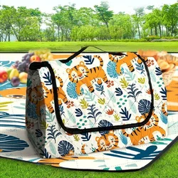 Baby Play Mat Foldable Baby Activity Mat Beach Mat Outdoor Baby Waterproof Picnic Blanket Portable Field Camping Mat Thicken