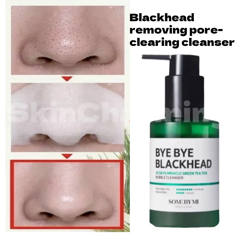 SOMEBYMI Green Tea 5 Minute Foam Removing Blackhead Cleanser