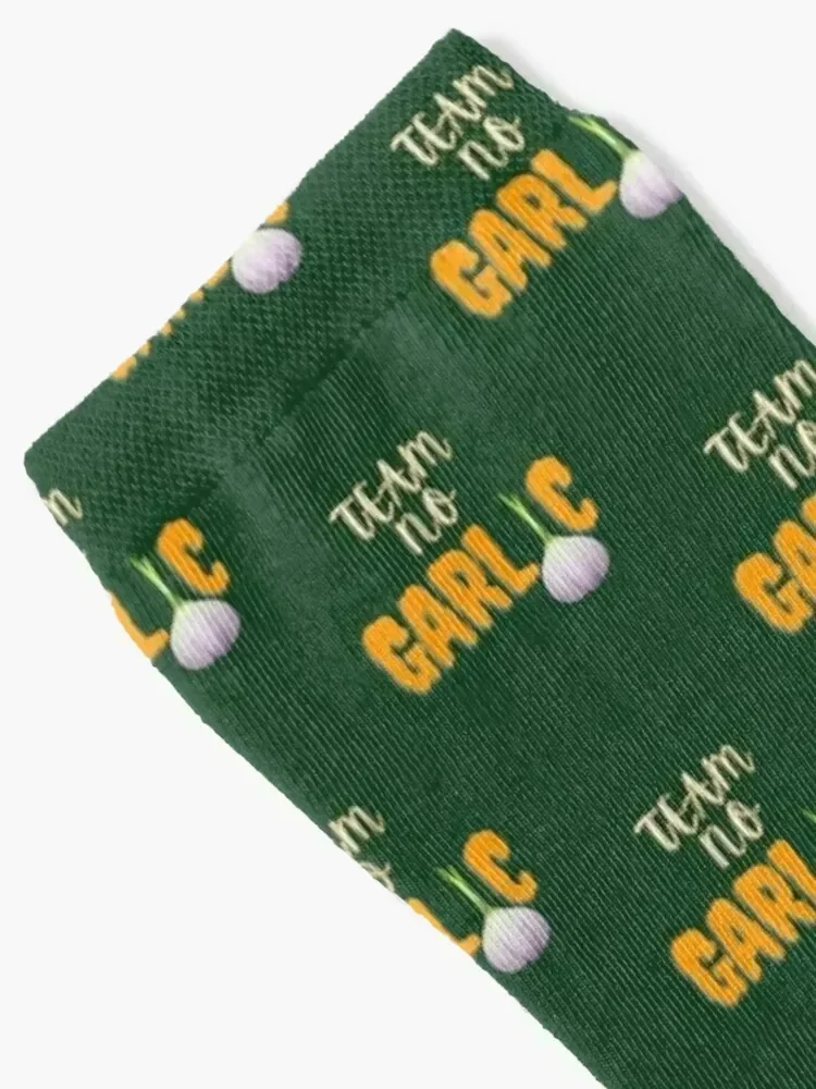 Team no garlic Socks New year's Heating sock christmas stocking valentine gift ideas Socks Women's Men's