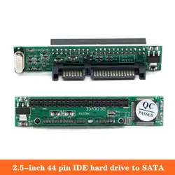Laptop IDE To SATA Hard Drive Adapter Card, 2.5-Inch 44P IDE To SATA Parallel To Serial Port Adapter Board