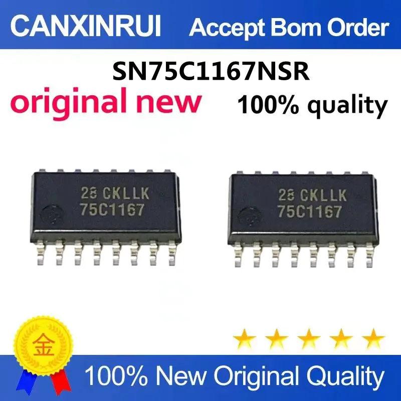 SN75C1167 SN75C1167NSR 75C1167 SOP16-pin Logic IC/Ceiver-Receiving Chip