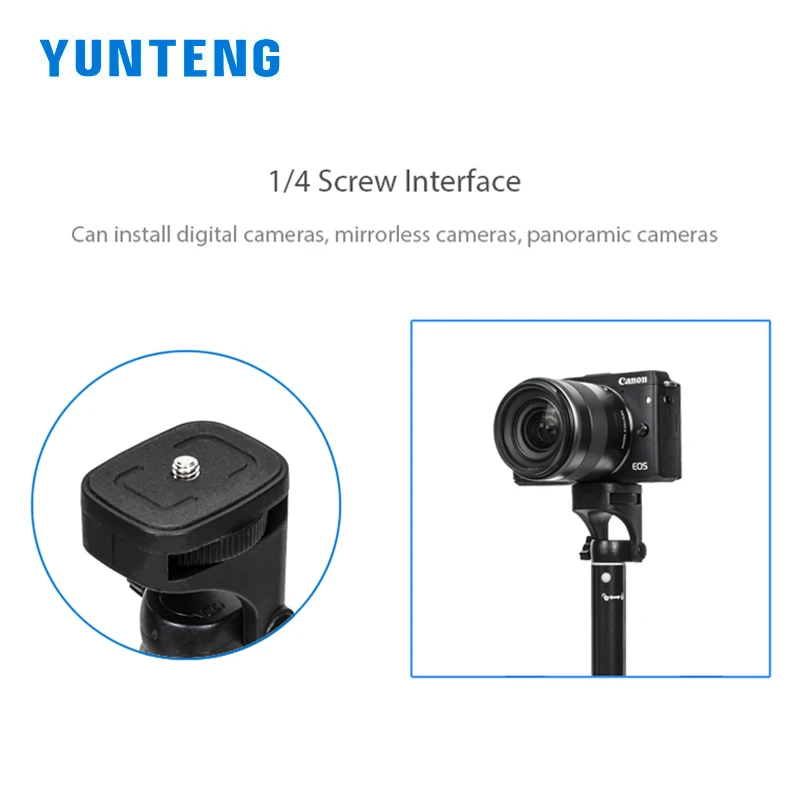 Gậy Chụp Hình Tự Sướng YUNTENG 1688L Di Động Điện Thoại Selfie Stick Tripod Tăng Chiều Cao Tay Cầm Gậy Selfie Bluetooth Điều Khiển Từ Xa Quay Phim Chân Đế
