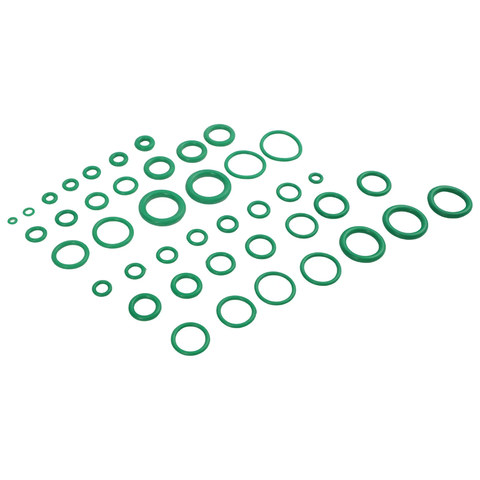 595PCS Air Conditioner O-Ring Kit 36 Sizes Sealing Rubber O-Ring Combination Set Ring Sets With Plastic Box Kit Set