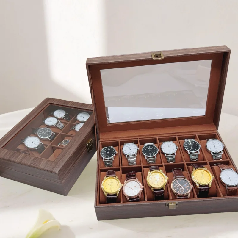 Drewniane pudełko na zegarki 6 – Jewelry Box That Holds Watches recenzja i cena