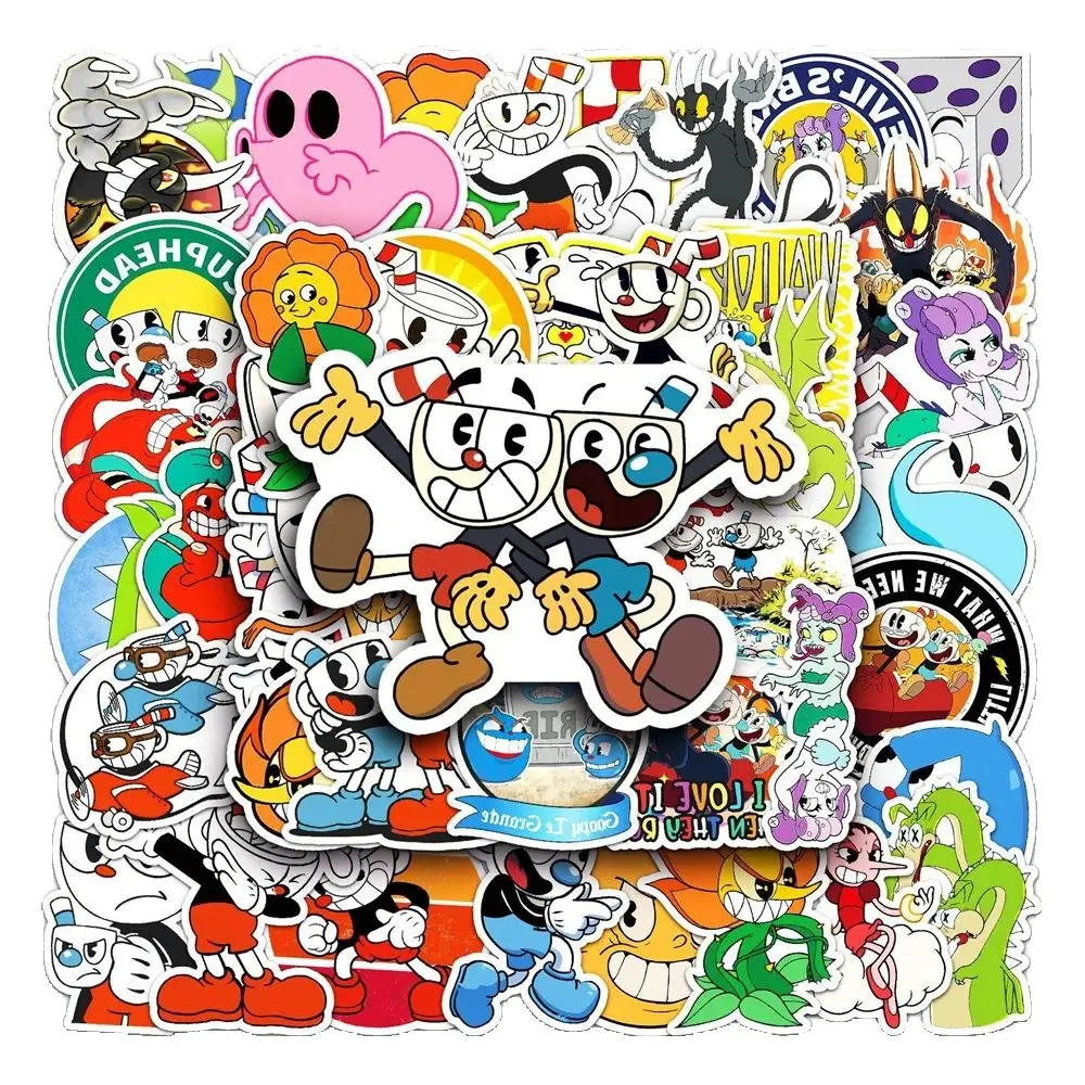�y�Z�[�����z50 �Q�[�� Cuphead �������X�e�b�J�[��������̃��b�v�g�b�v iPad �X�P�[�g�{�[�h�W���[�i���M�t�g�M�^�[�X�e�b�J�[