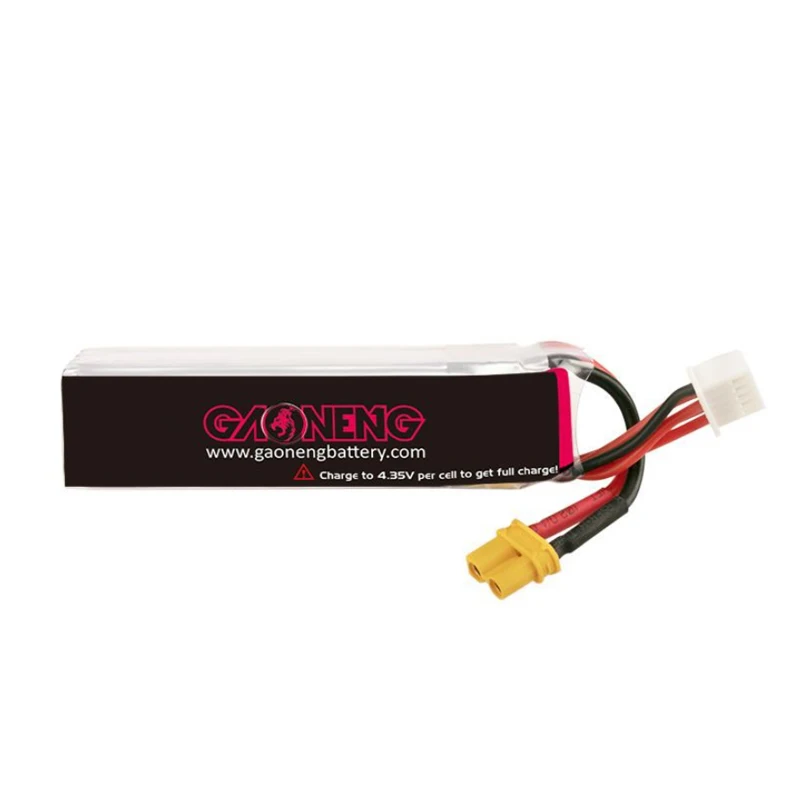 GAONENG GNB 720mAh 4S 15.2V HV Lipo Batterij XT30U-F Plug 100C/200C voor RC Tinywhoop FPV Frame Kit Racing DRONE