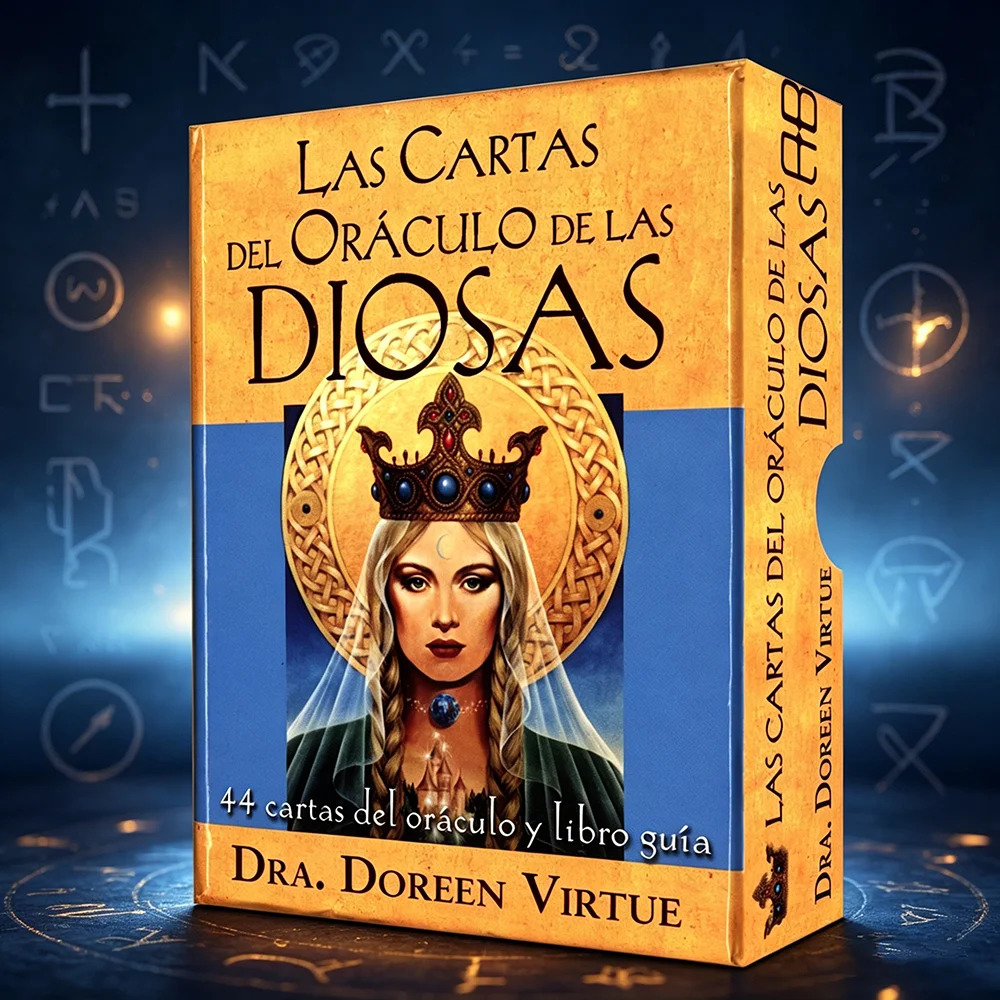 Spanish Doreen Virtue Angel Series Oracle Cards Angel Dreams Oracle Cards Tarot Cards for Beginners with PDF Guidebook