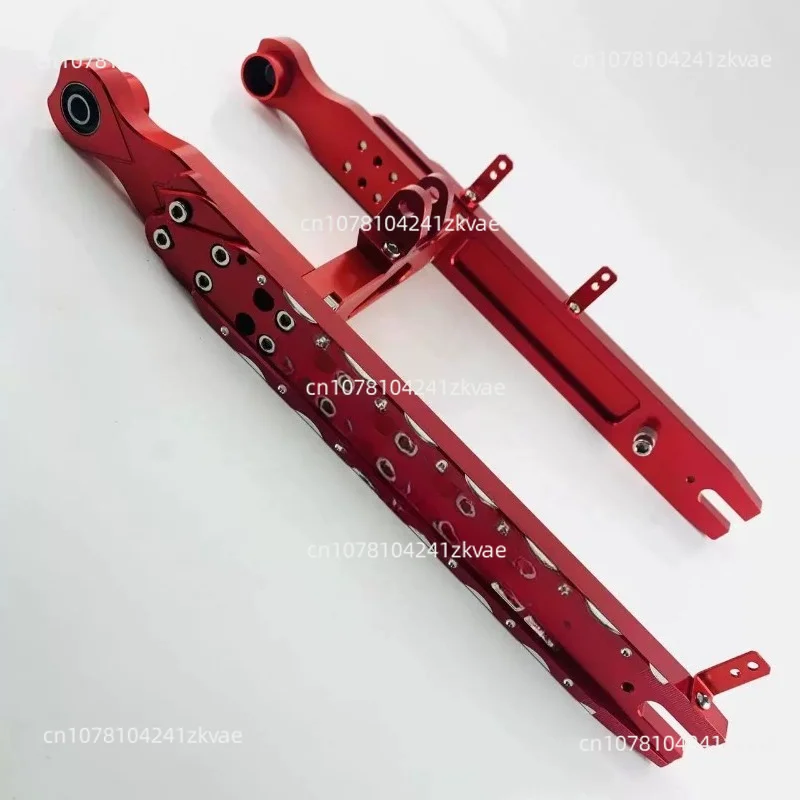 1PCS Electric Motorcycle Monkey Swing Arm CNC Adjustable Strengthen Aluminum Alloy Rear Flat Fork for MSX M3 M5 M6 M8 Z6 Modify
