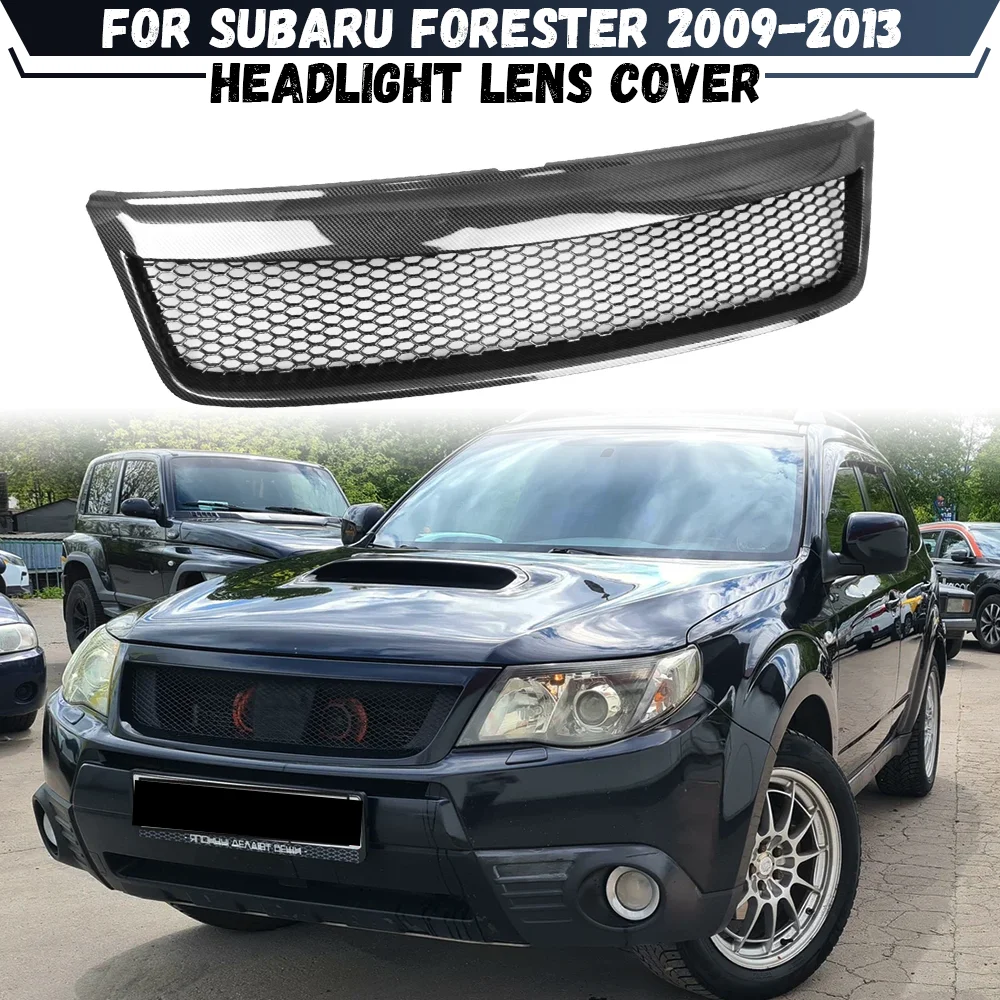 

Car Front Bumper Centre Grill Panel Grille For Subaru Forester 2009 2010 2011 2012 2013 Honeycomb Mesh Front Grill