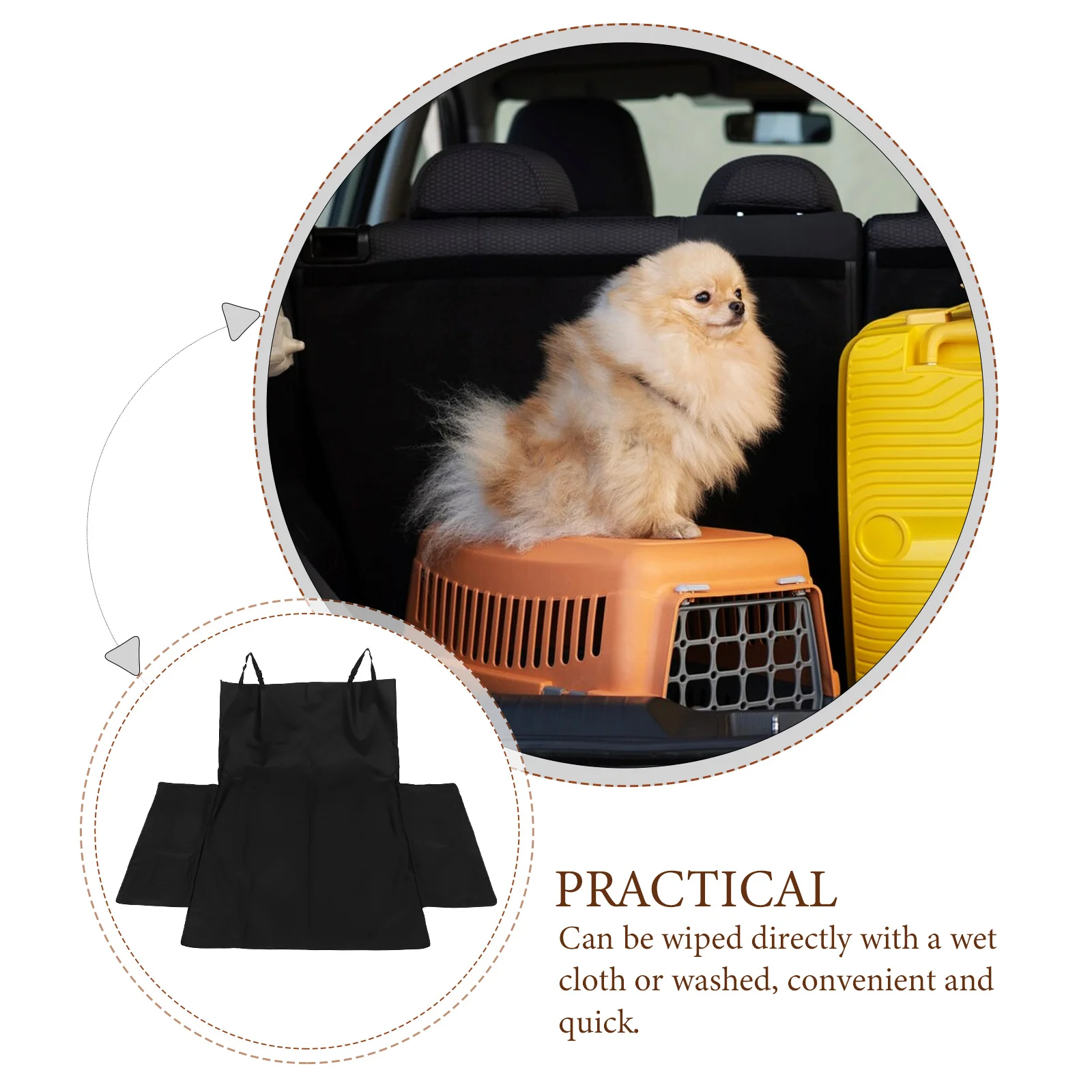 

Protectors Dog Pads Accessories for Car Water Proof Cloth Automobile Cargo Covers