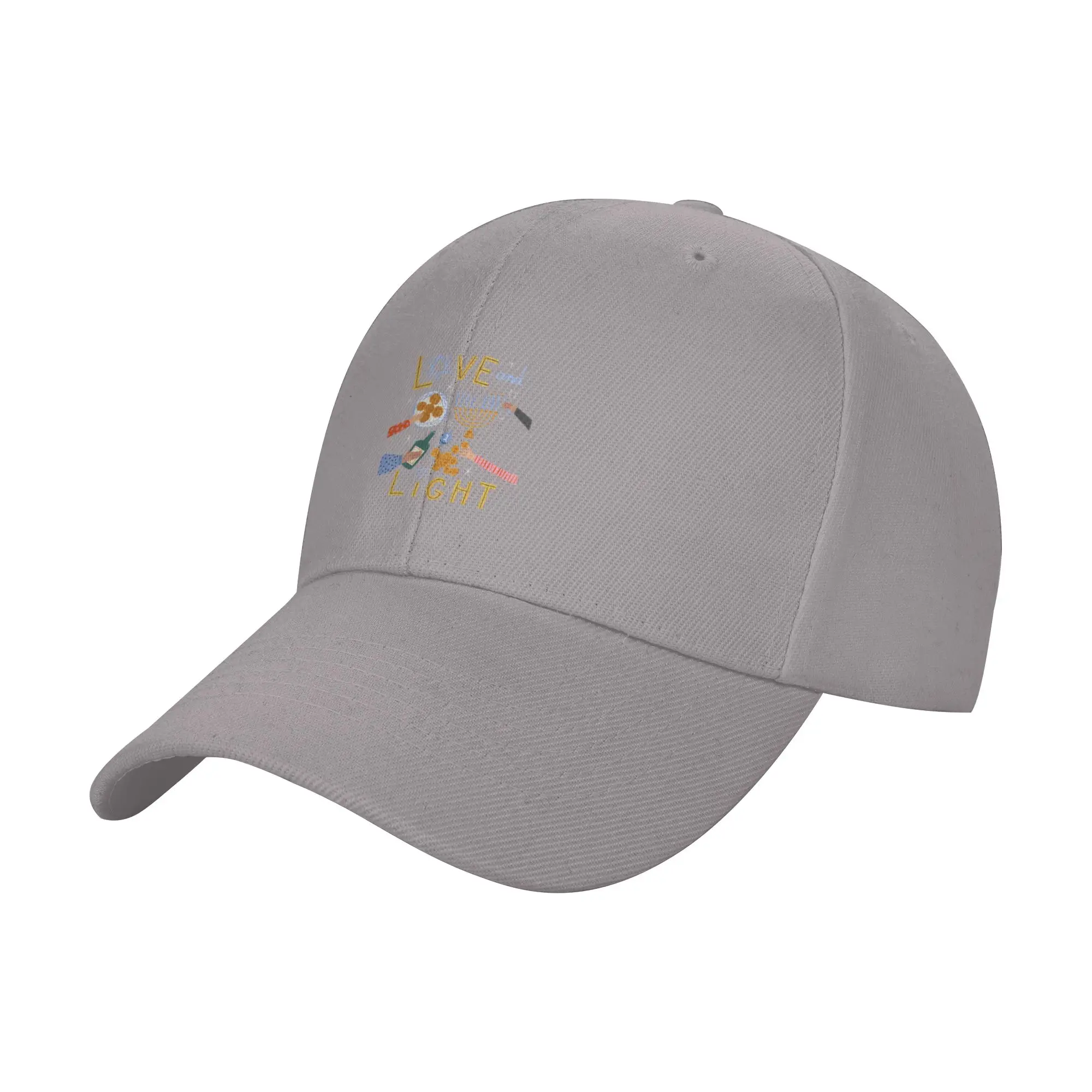 Hot Sale Love And Light Happy Hanukkah Festival Of Lights Vibes Baseball Cap  Cool Caps For Men  Off-Road Travel Caps For Men
