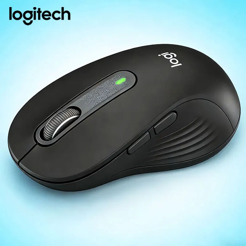 

Эксклюзивная двухрежимная беспроводная мышь Logitech M750 для игр и киберспорта с бесшумным и эргономичным легким адаптером для ноутбука