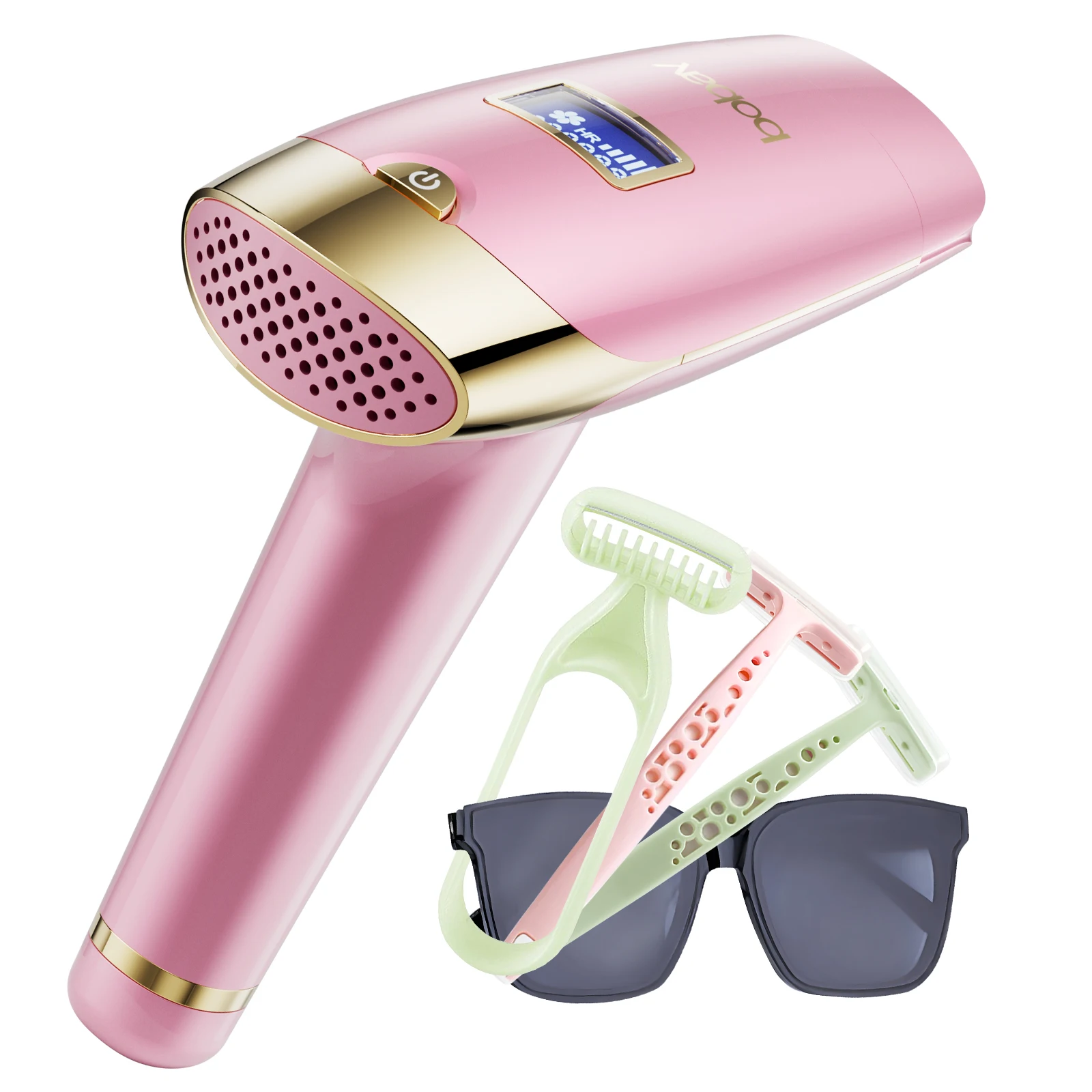 999,990 Flashes IPL Laser Hair Removal for Women Armpits Bikini Epilator Painless with Skin Color Detection at Home Use Devices