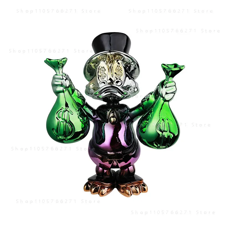 Chaowan Pocket Duck Cartoon Sculpture Large Home Soft-mounted Shop Restaurant Bar Decoration
