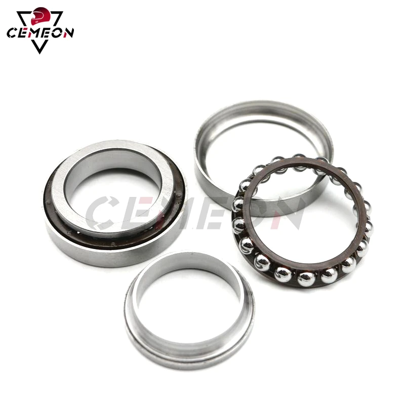 For DUCATI XDIAVEL 1262 S PANIGALE 1299 / S / ABS  MULTISTRADA 1200 S Motorcycle Steering Bearing Pressure Ball Wave Disc Kit