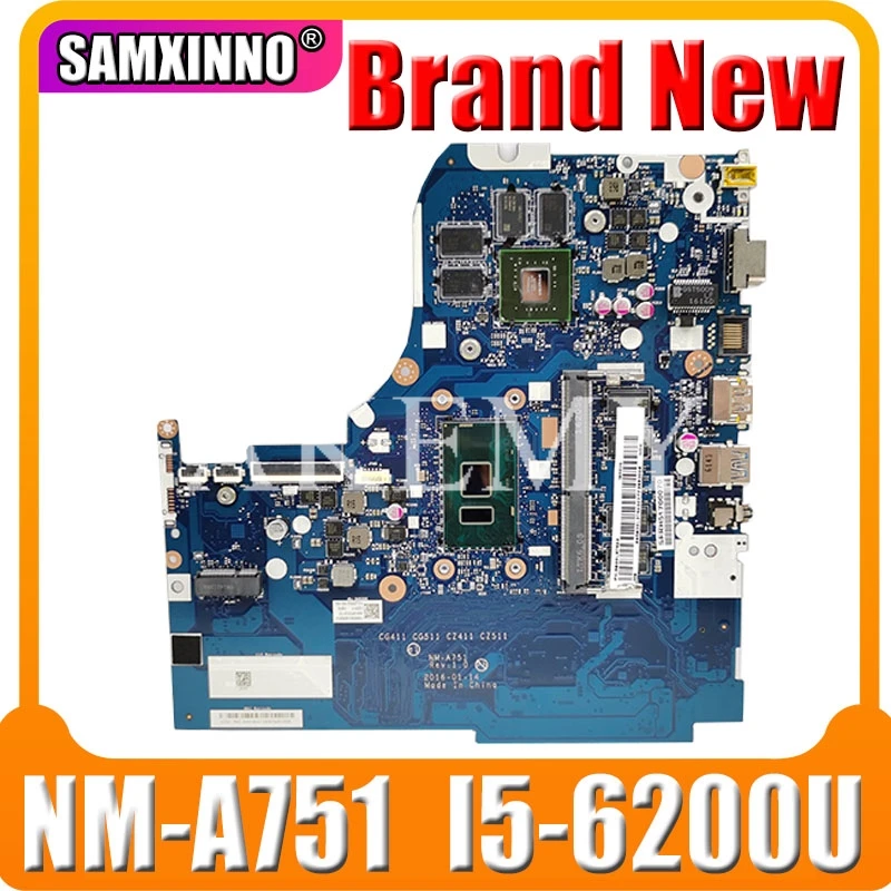 

For Lenovo 310-15ISK 510-15ISK 510 310-15IKB Motherboard NM-A751/NM-A981 W/CPU：4405/4415/I3/I5/I7 RAM/4G Ideapad NM-A751