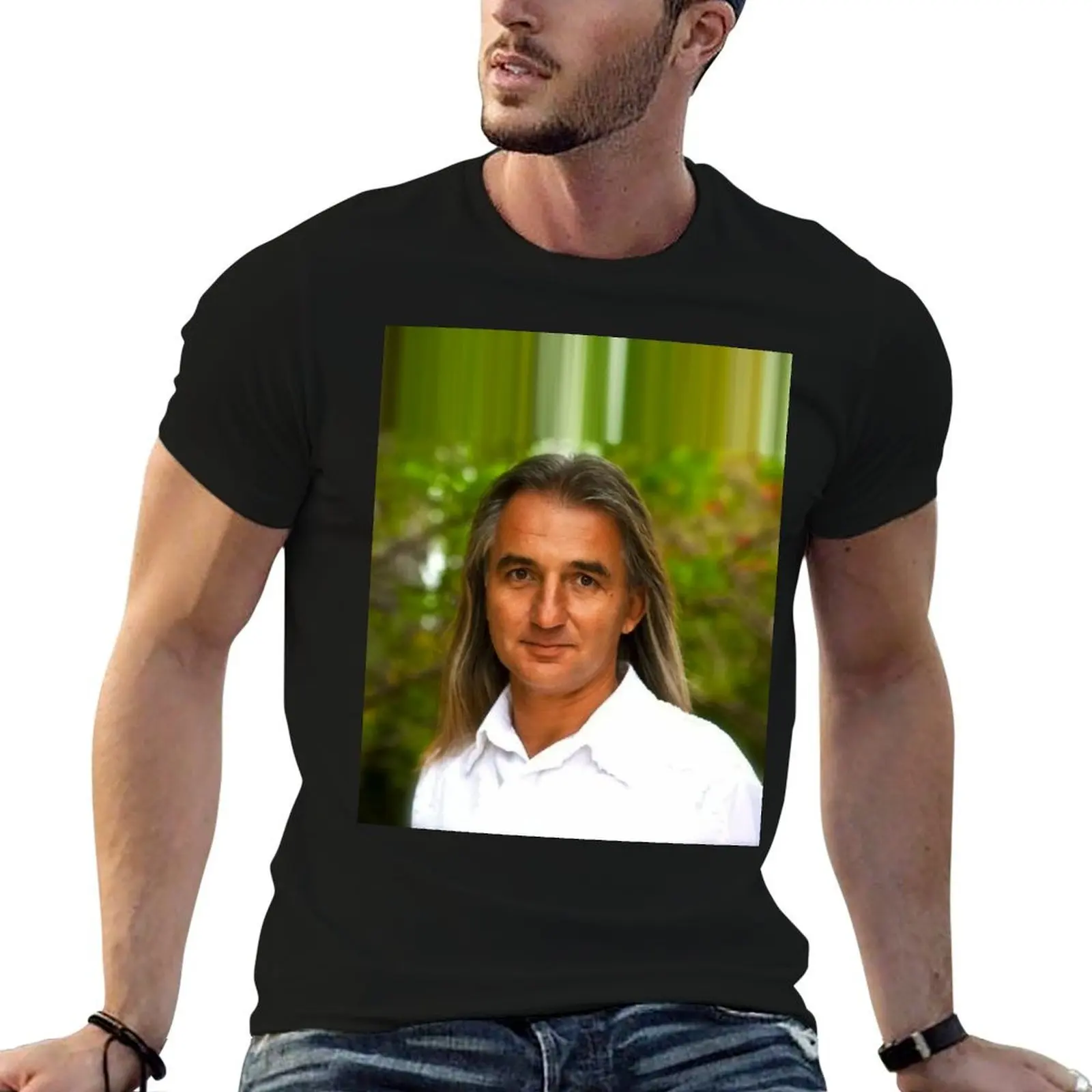 Camiseta Braco-Gaze of Miracles, camiseta de algodón 100% para hombre, camisetas con estampado gráfico para hombre