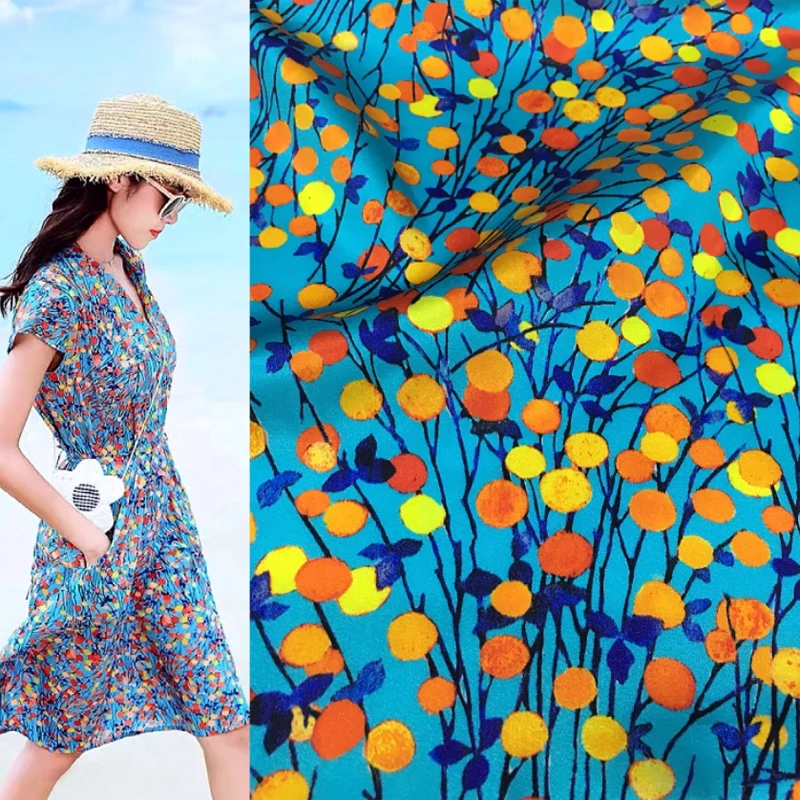 135cm-wide-19mm-orange-printed-blue-silk-satin-fabric-for-diy-sewing-smooth-dress-pants-pajamas-cheongsam-odai-r5020