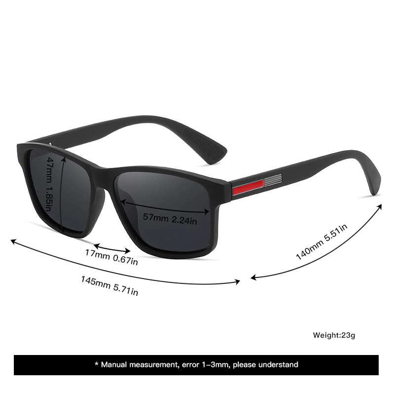 Vabbon جودة عالية النظارات الشمسية الجديدة الاستقطاب الأوروبية والأمريكية الرجال النظارات الشمسية العصرية في الهواء الطلق المضادة للأشعة فوق البنفسجية الرجعية نظارات للقيادة قسط Gift895B