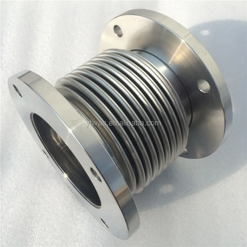DN100 Stainless Steel Bellows Low Pressure Expansion Joint for High Temperature Compensator Piping Systems