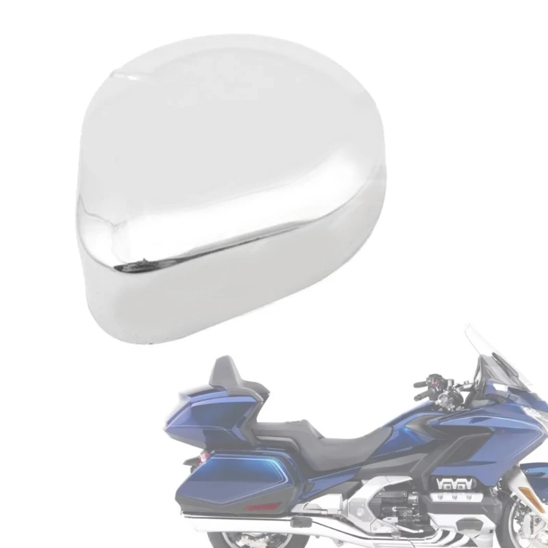 الزخرفية الروتاري دفع لبدء غطاء أزرار دراجة نارية ملصق مفاتيح الإشعال غطاء ل GL1800 2001 ‑ 2011 X37F #4