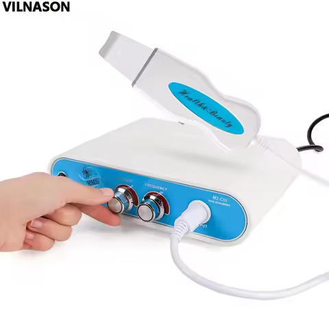 Ultrasonic Skin Scrubber Deep Face Cleaning Tool Remove Grains And Pimples Peeling Blackhead Remover Beauty Ultra Sonic Cleaner