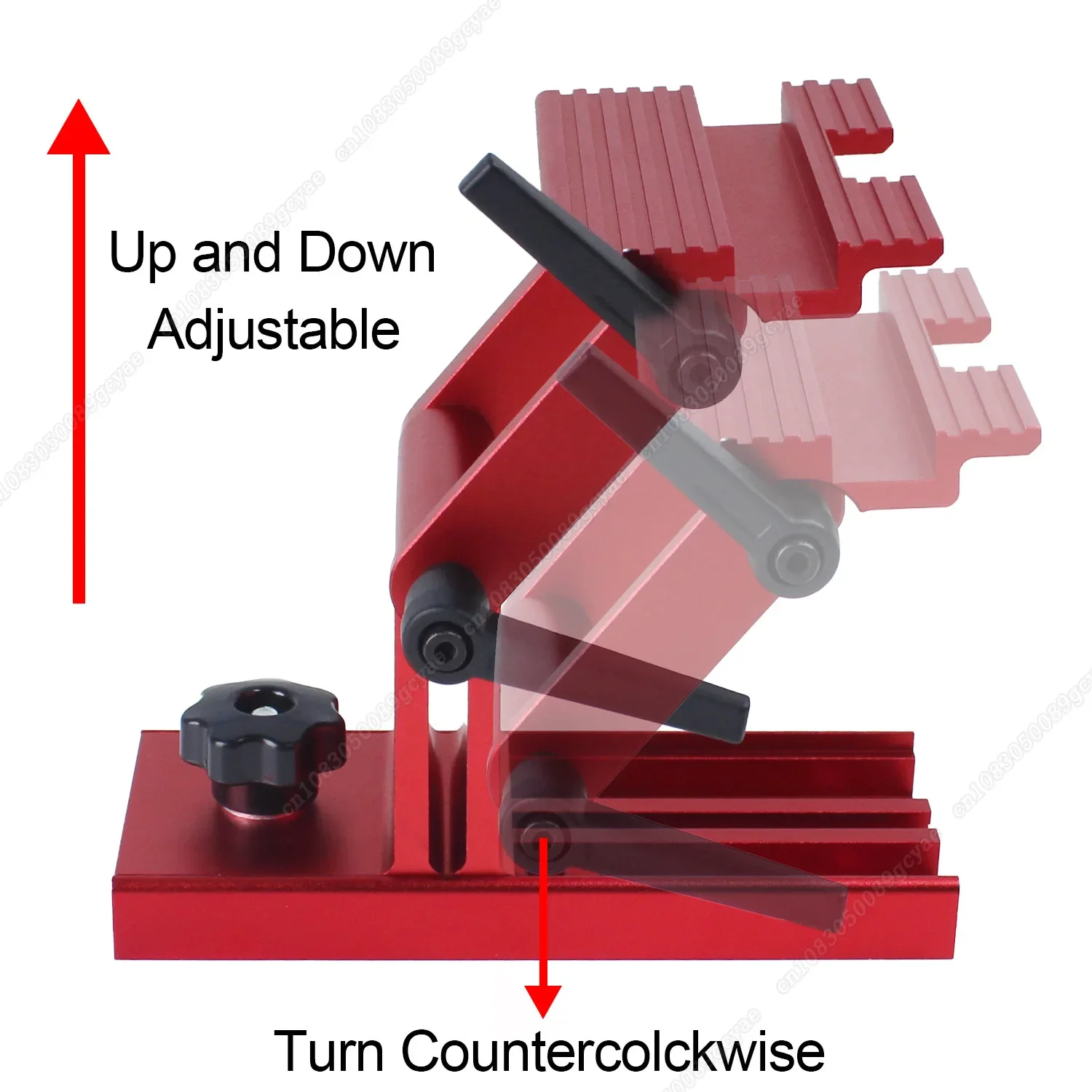Red Woodworking Adjustable Replacement Tool Rest Sharpening Jig For 6/8 inch Bench Grinders & Knife Sharpener System Tool New