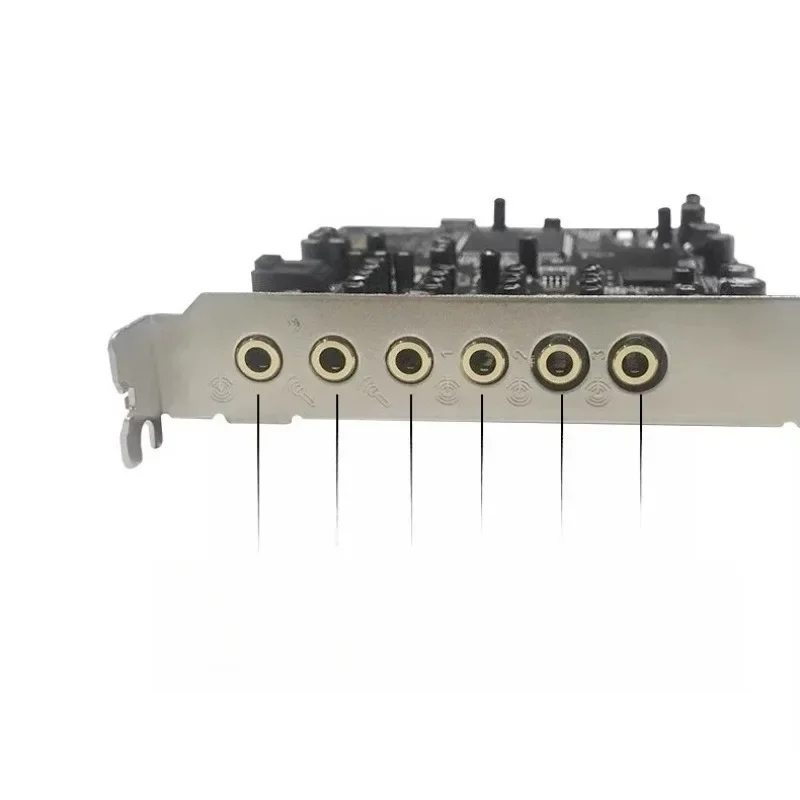 

Innovative technology 7.1 sound card small card slot PCIE recording