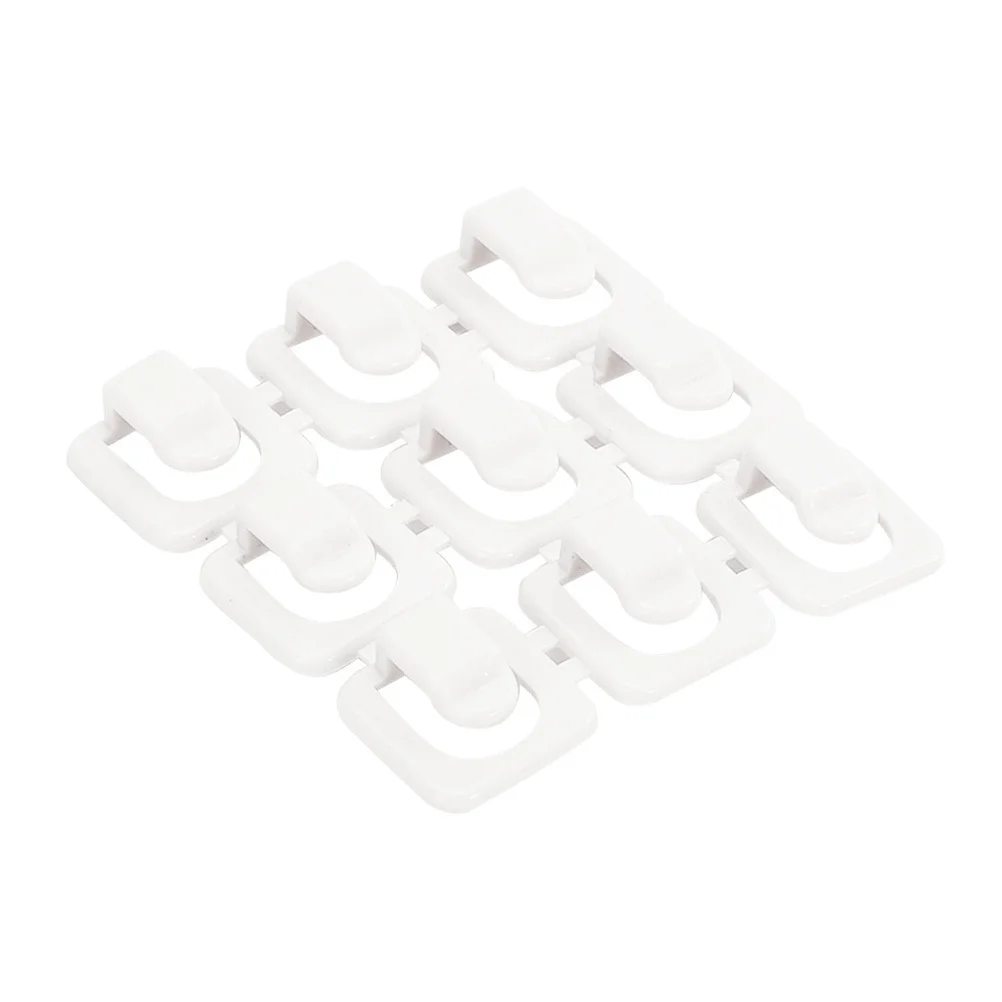 

18Pcs Cord Organizer Clips Adjustable Cable Management for Power Cords USB Cables White Cord Organizer Clips Cable Management