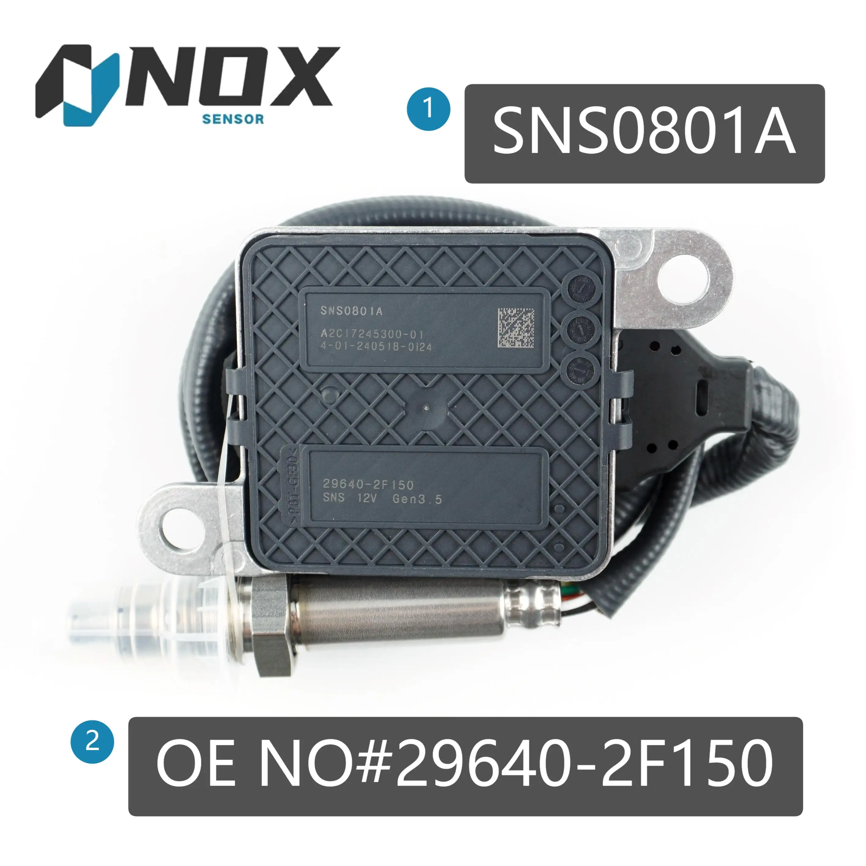 

Датчик оксида азота, Датчик NOx 29640-2F150 для Hyundai Santa Fe MK4 2,0 2,2 CRDi 296402F150 29640 2F150 SNS0801A