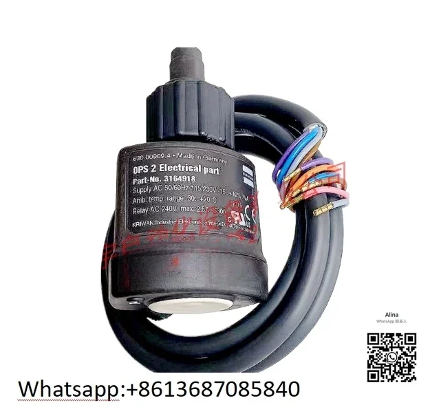 Compressor electronic oil pressure difference switch controller OPS2/OPS1 oil pressure difference relay 3164918