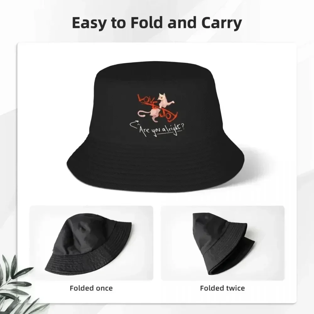 2026 Unisex Bucket Hats Lovejoy Band Are You Alright Merch Bob Hat Vocation Getaway Headwear Sun Caps Packable