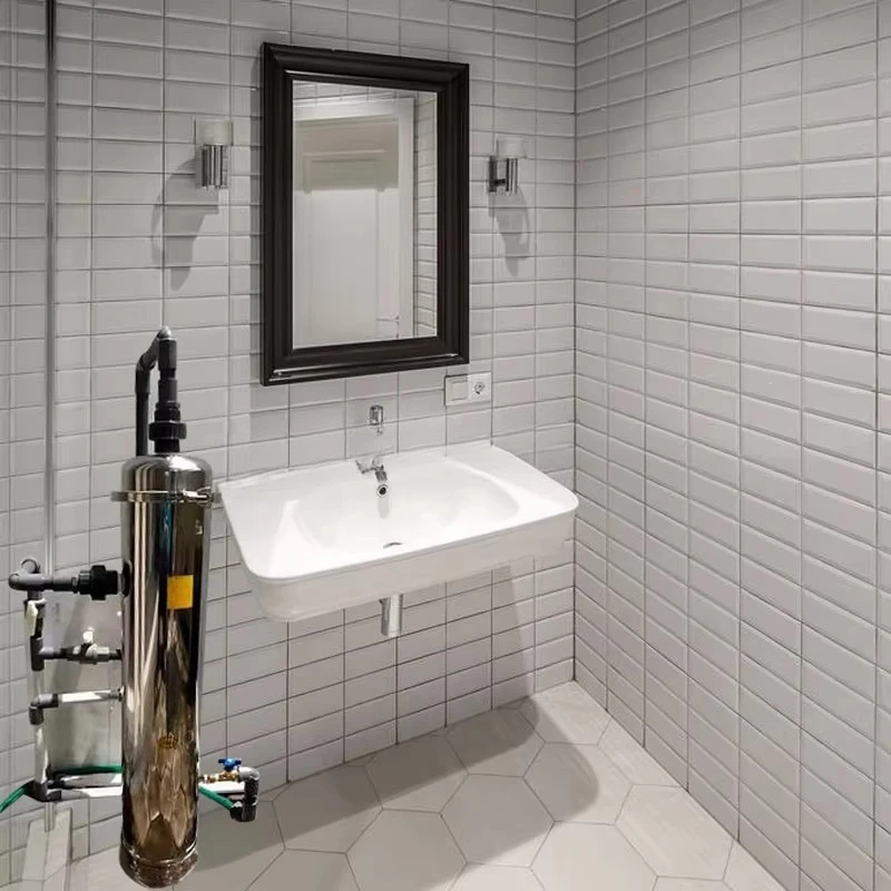 Wkład membranowy UF z włókna pustynnego o dużej przepustowości 20'', niebieska obudowa, PVDF, filtr wody UF typu Jumbo, element filtra do wody, zmywalny oczyszczacz wody