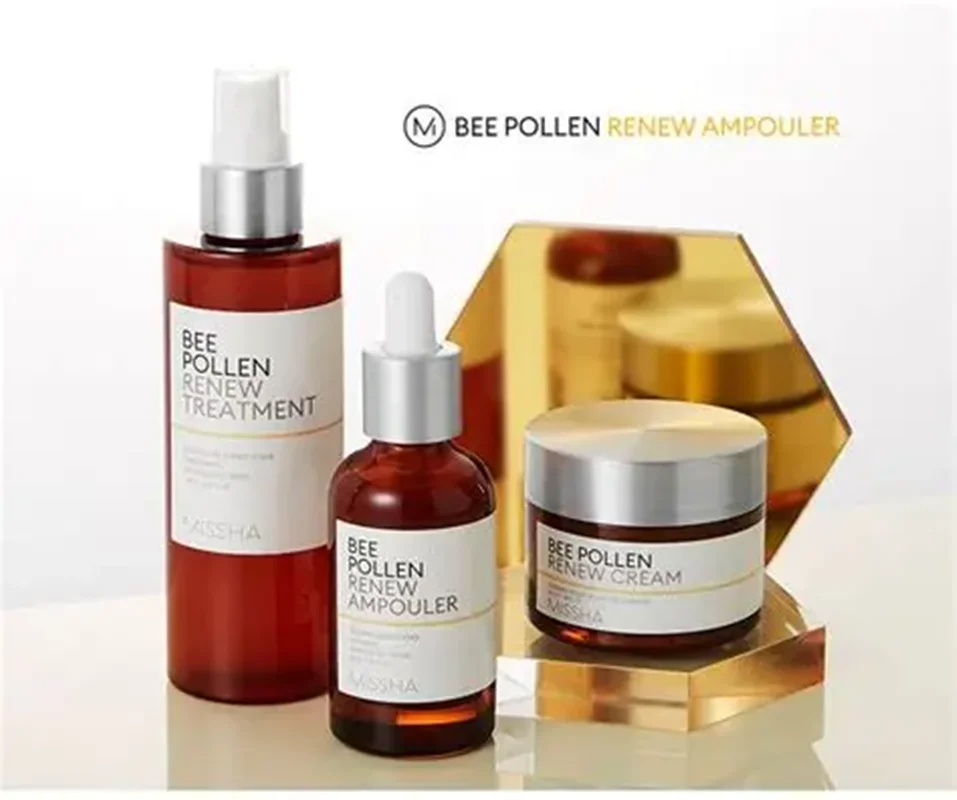 Missha Bee Pollen Renew Cream 50ml Nourishing Skin Facial Care Moisturizing Firming