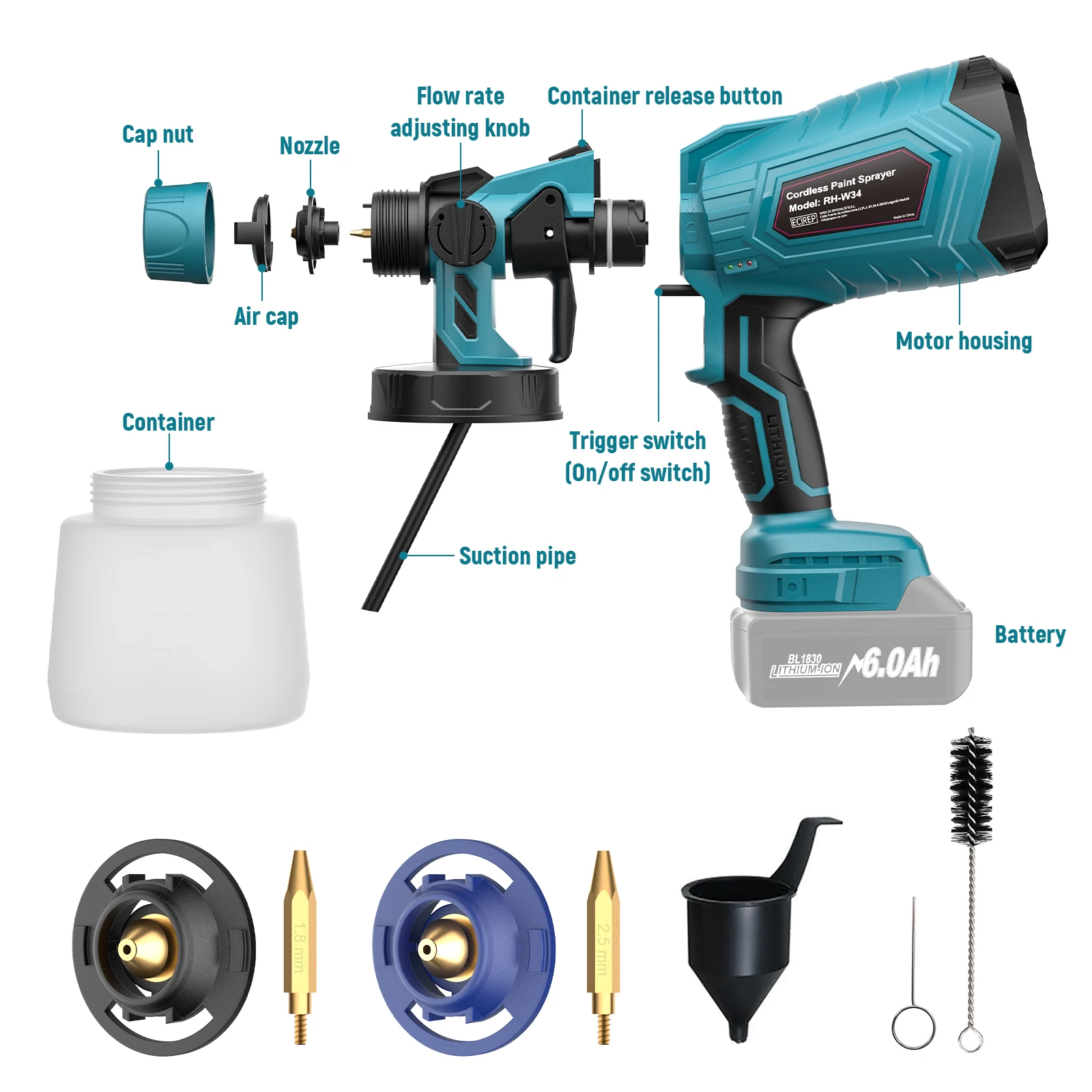 Thumbnail 2 - #71 Ranked Electric Paint Spray Guns Picks in 2026