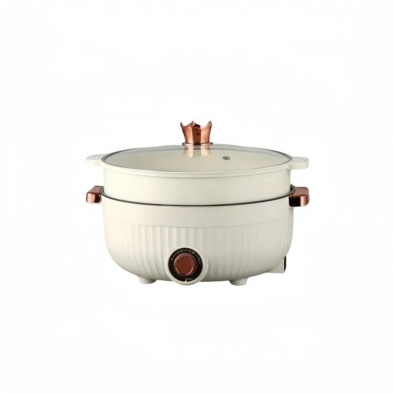 

Multifunctional integrated pot Household dormitory appliances Non-stick cooking Small electric pot