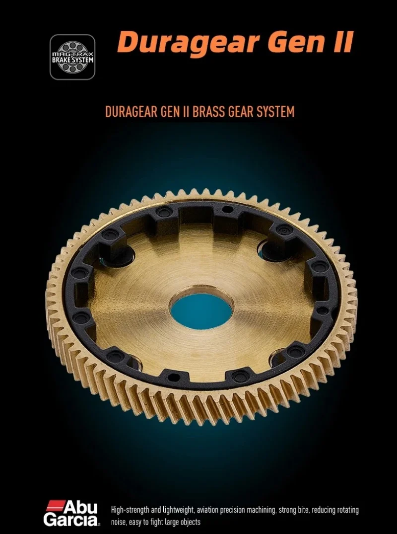 Neue ABU GARCIA Metall-Mikrotropfenrolle für Straßenangeln, Blackout Weitwurf-Angelrolle 7.1:1, Anti-Explosions-Schnur-Angelrolle – Detail 2