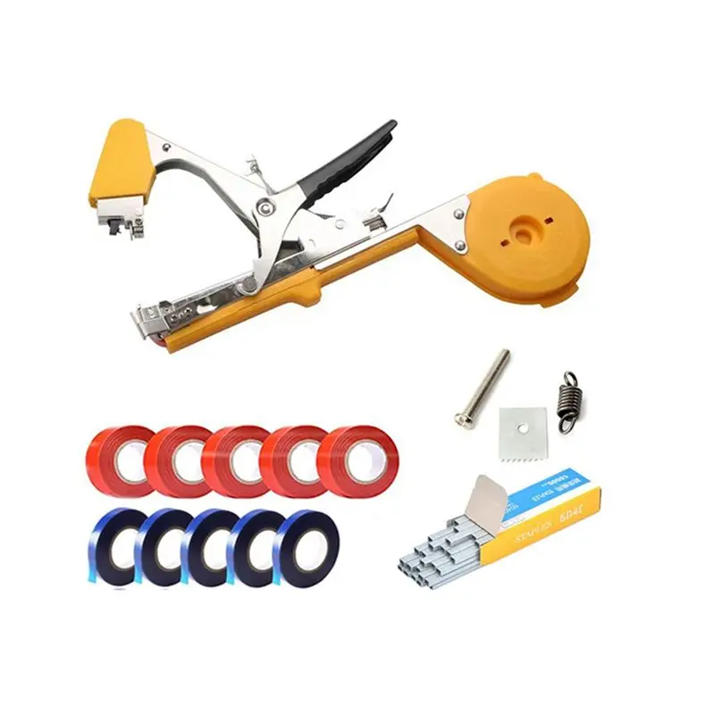 ABSJ-Plant Banders, Roll Tape Set For Vegetables, Grapes, Tomatoes, Cucumbers, Peppers, Flower Vines