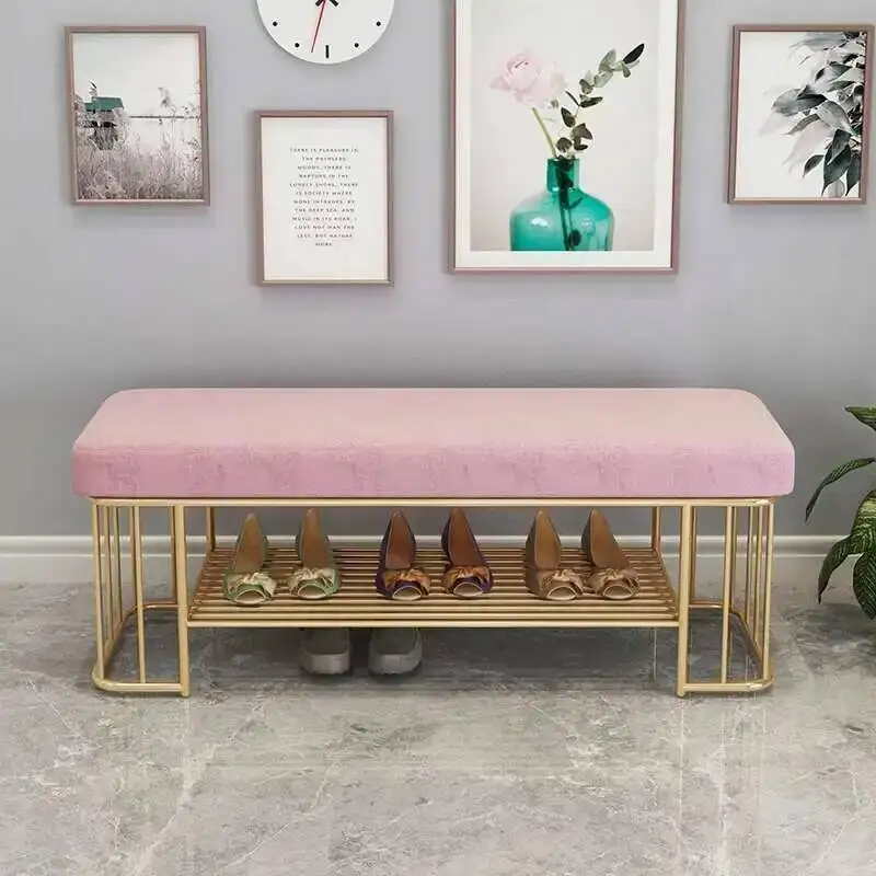 

Hallway Shoe Cabinet Metal Clothing Makeup Garden Plant Shoe Shelf Designer Slippers With Seat Gabinete Shoemakers Furniture