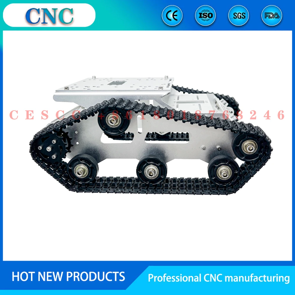 TR300P tracked tank chassis ROS robot open source development platform mobile APP control off-road