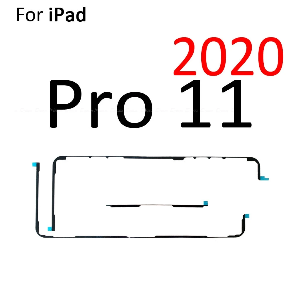 2pcs Waterproof Sticker For iPad Pro 11 12.9 1th 2th 3th 4th 5th 6th 2021 2022 2024 LCD Screen Tape Adhesive Glue Repair Parts